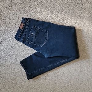 RSQ Jeans Men's Blue Dark Wash London Skinny Cotton Blend Size 33×29